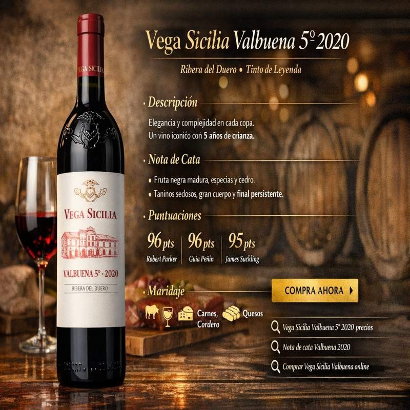 VEGA SICILIA VALBUENA 5º - 2020